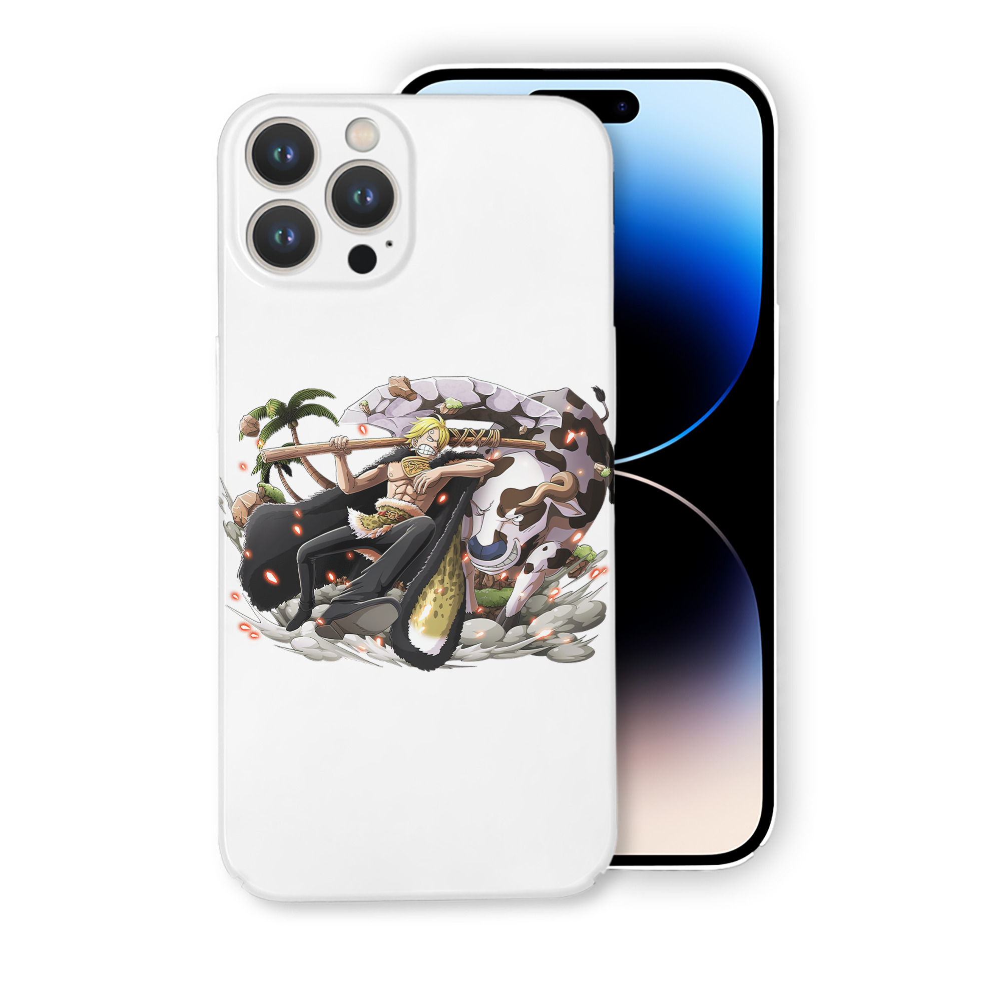 （画像用） ワンピース サンジ ONE PIECE Sanji 【iPhone 14シリーズ対応】ハードケース